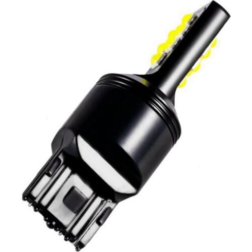 1PCS T20 7440 W21W WY21W 3535 Chip LED Car Reverse Lamp Turn Signals Auto Brake Bulb DRL Daytime Running Light White Red Yellow