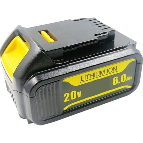 DCB206 10 * 18650 Li-ion Battery 6.0Ah Sticker For DeWalt 18V 20V 6000mAh Lithium Battery Accessories DCB200 DCB203 DCB183 Label