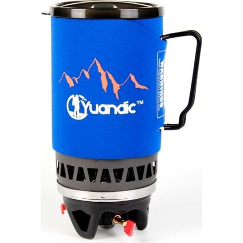 APG 1400ml Multi Gas Stove Cooking System Outdoor Camping Stove Heat Exchanger Pot Multi Koken Function Gas Burners