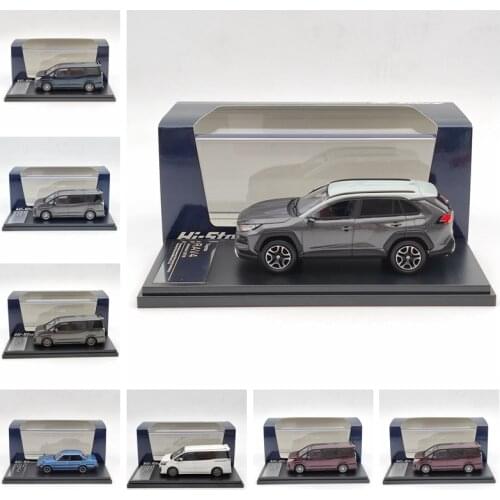 Hi Story 1:43 For T~ota VOXY ZS GR/ESQUIRE/NOAH HYBRID/Corolla GT/RAV4 Adventure Resin Model Limited Edition Collection