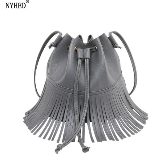 NYHED New Small Bags For Women 2019 Fashion Tassel Messenger Bags Female Mini String Pouch Handbags bolsa feminina