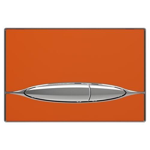Bocchi Metauro Control Panel Orange Glass Closet Push Button