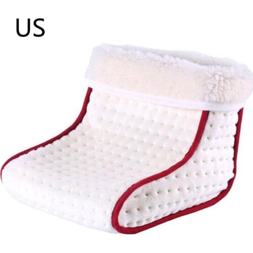 Portable Electric Warm Foot Warmer Washable Cosy Heated Massager 5 Modes Heat