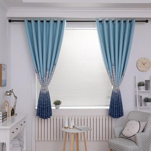 100x200cm Luxury Curtains Polyester Soft Window Drapes Printed Modern Curtain for Bedroom Study Living Room Decoration