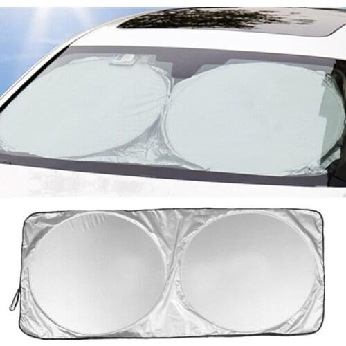 2021 Car Windshield Cover Sunshade UV Protection Shield Car Styling Folding Car Window Sun Shade Windshield Block Cover