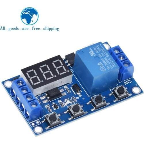1 Channel 5V Relay Module Time Delay Relay Module Trigger OFF / ON Switch Timing Cycle 999 minutes for Arduino Relay Board Rele