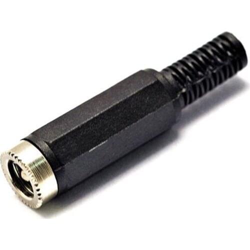 10pcs Welding Wire DC power plug DC5.5*2.1/5.5*2.5mm female socket