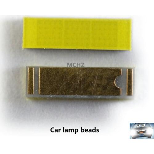 100PCS Warm white 5500K white 6000K LED SMD 1860 Chip 9V 6V 1500MA 1500LM FOR Car Headlights H7 LED H4 H1 H3 H11 9005 HB4/9006