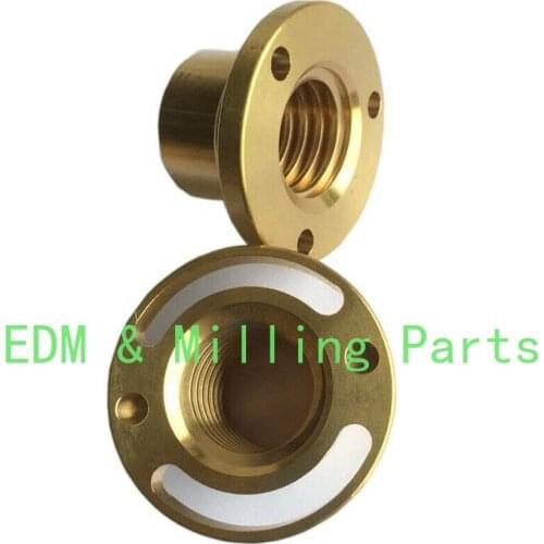 2x CNC Milling Machine Y Axis Screw Copper Sleeve Wing Nut The Mill Part For Bridgeport Mill Part