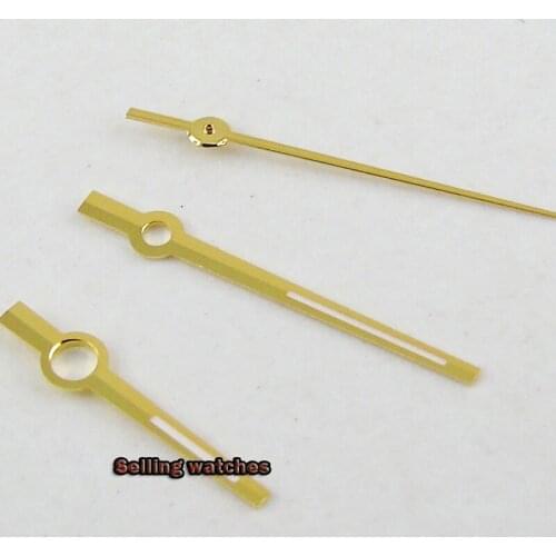 Yellow gold watch hands fit for MIYOTA 8215 821A MINGZHU 2813 automatic movement