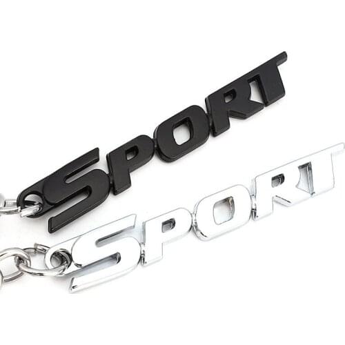 Car Keychain Key Chain Metal Sport Logo Key Holder Keyring for BMW Audi Toyota Highlander SUV C-HR BMW HONDA VW Ford Jeep Nissan