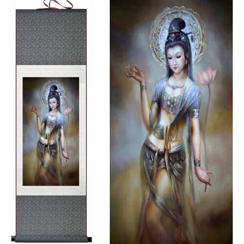 Pretty girl painting Chinese Art Painting Home Office Decoration fairy painting beautyfull woman painting