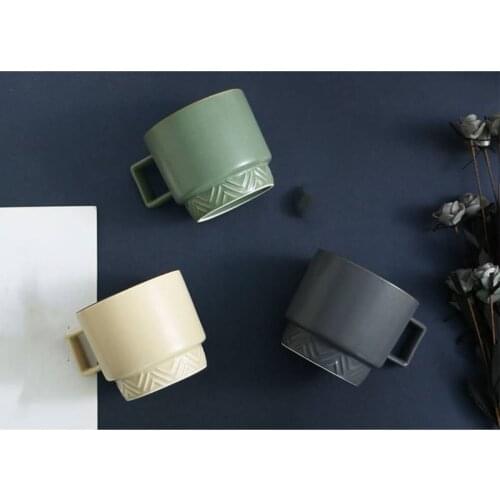 Brief Colorful Ceramics Mugs coffee mug Milk Tea office Cups Drinkware the Best birthday Gift