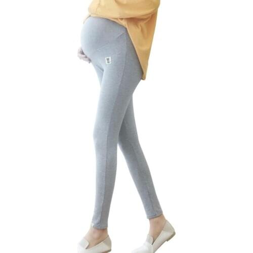 Maternity Leggings Adjustable Waist Pregnant Women Pregnancy Clothes Pants Ropa Mujer Embarazada Premama Enceinte spring trouser