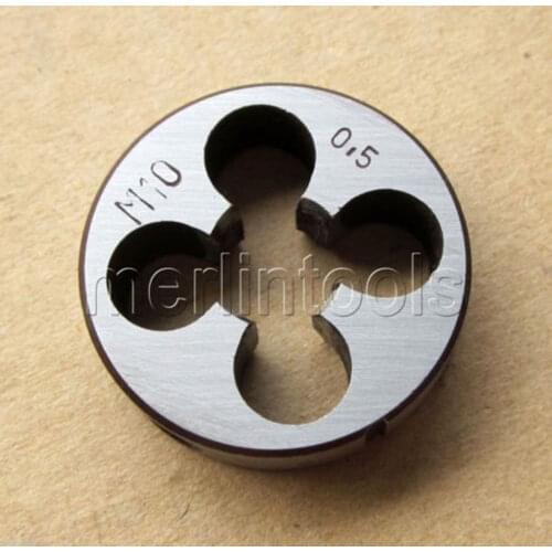 M10 x 0.5 0.75 1.0 1.25 1.5 Metric Right hand thread Die
