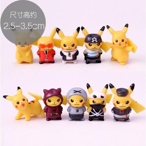 Pokemon Mini Pikachu Doll Small Ornaments Ninja Series Pikachu Blind Bag Blind Box Accessories Toy Children’s Gifts
