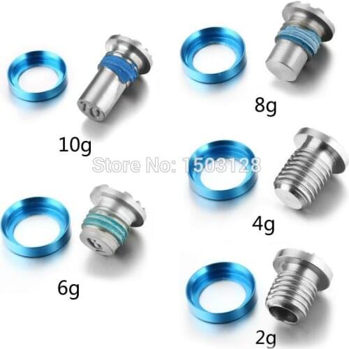 New Blue Ring 1PC 2g 4g 6g 8g 10g Choice Or full set Weights Screw For TM RBZ SLDR RBZ Stage 2 Drivers FW Head Free Shipping