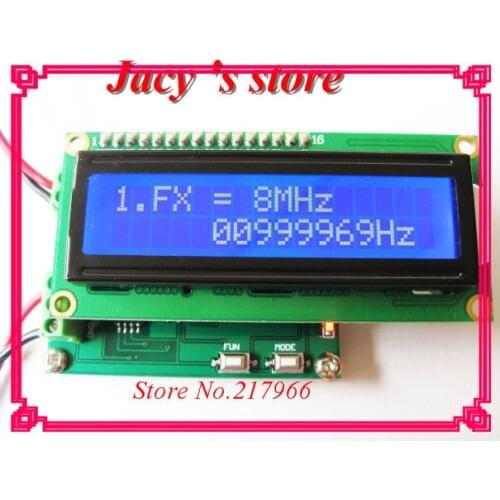 New frequency meter high frequency 2MHz-2GHz / low frequency 0-8MHz + counter , module ,PP