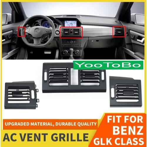 Car AC Front Left / Right Console Center Rear Air Conditioner Vent Grille Cover Panel For Mercedes BENZ X204 GLK 220 250 300 350