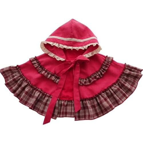 Lolita style cape for children and girls Shawl coat