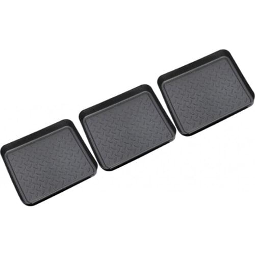 Shoe Mat Tray, Multi-Purpose Black Tray for Indoor Or Outdoor Use