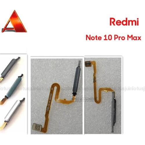Touch ID Fingerprint Sensor Scanner Flex Cable Ribbon for Redmi Note 10 Pro Max 6.67"