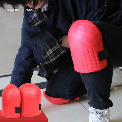 1 Pair Knee Pads Flexible Soft Foam Knee Pads Protective Work Gardening Builder Knee Protector Pads Workplace Safety Supplies