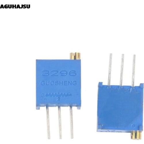 10Pcs/lot 3296W-1-101LF 3296W 101 100R ohm Top regulation Multiturn Trimmer Potentiometer High Precision Variable Resistor