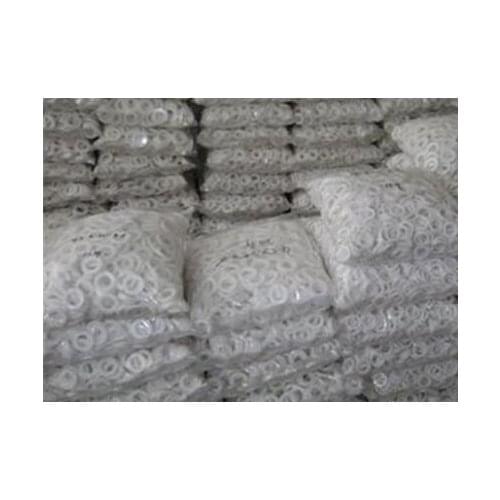 10pcs PTFE flange gasket DN15/20/25/32/40/50/65/80/100DN polytetrafluoroethylene