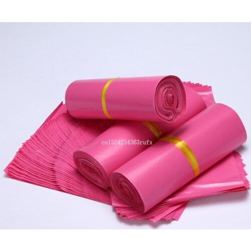 1000pcs Pink Multi-function Packaging Bags Poly Mailer Envelopes Shipping Bag Plastic Mailing Bags Polybag Poly mailer