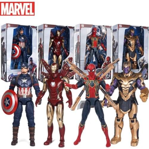 14 Inch Regular Version Marvel Figma Thanos Figure Avenger 4 Action Figure Moveable Modle Figurines Doll Toys for Youth