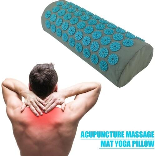 Acupuncture Massager Pillow Relieve Body Pain Stress Acupressure Cushion Body Massage Cotton Pillow Massageador