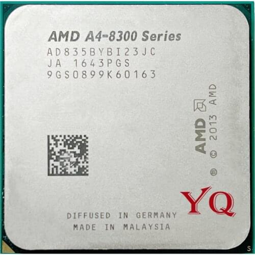 AMD A4-Series PRO A4-8350B A4 8350 3.5 GHz Dual-Core Dual-Thread CPU Processor AD835BYBI23JC Socket FM2