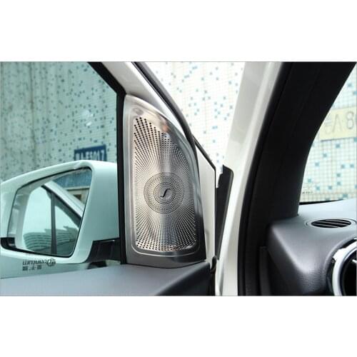 Angelguoguo Car Tweeter Audio Speaker cover/Car Tweeter Trim Cover For Mercedes Benz GLA-class/CLA-class/B-class