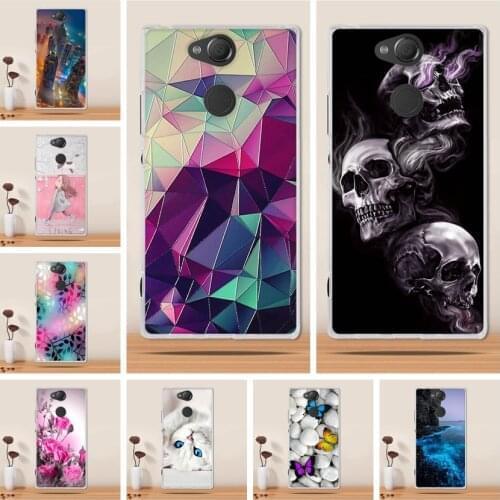 Case for Sony Xperia XA2 Case Silicon Coque for Sony Xperia XA2 Cover Soft TPU Back Capa Funda for Sony Xperia XA2 Phone Case