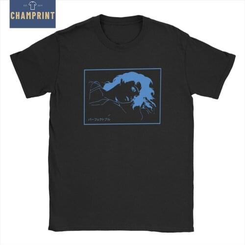Mens T-Shirt Perfect Blue Amazing Cotton Tees Short Sleeve Anime T Shirts O Neck Clothes New Arrival