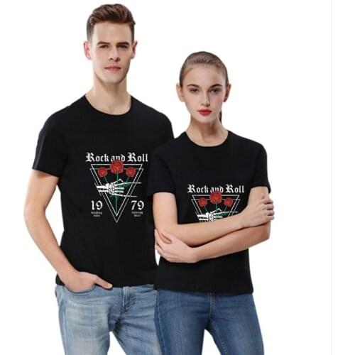 Summer Short Sleeve Cotton T Shirt Mens/Womens Casual Couple Shirts High Quality Classical Cool Tops Oversized T-shirt