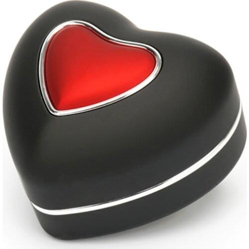 Heart-shaped LED Light Wedding Ring Box Engagement Rings Necklace Earrings Pendants Jewelry Display Case Holder Gift