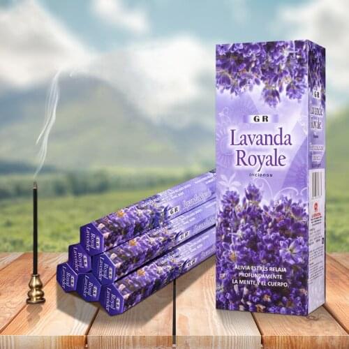 India Incense Lavender Natural Spices Aroma Incense Stick Home Scent Diffuser Sticks for Indoor Home Smells