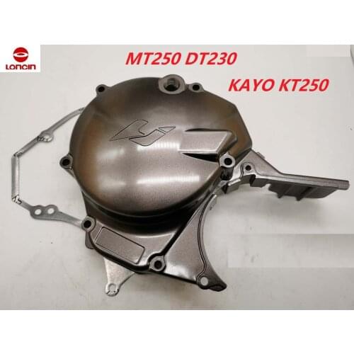 250cc engine magneto coil stator cover gasket seal for Loncin MT250 kayo KT250 hengjian 2 stroke DT230 Motorcycle dirt bike