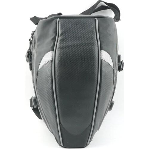 Motorcycle Back Seat Bag Helmet Luggage Holders Tail Saddle Bags Pack Rain Cover For Yamaha YZF-R3 R1 R1M R6 R125 MT09 MT07 MT10