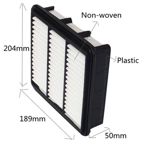 Wholesale Factory Outlet 28113-0Q000 Non-Woven Car Air Filter for HYUNDAI i30 Elantra 204*189*50mm