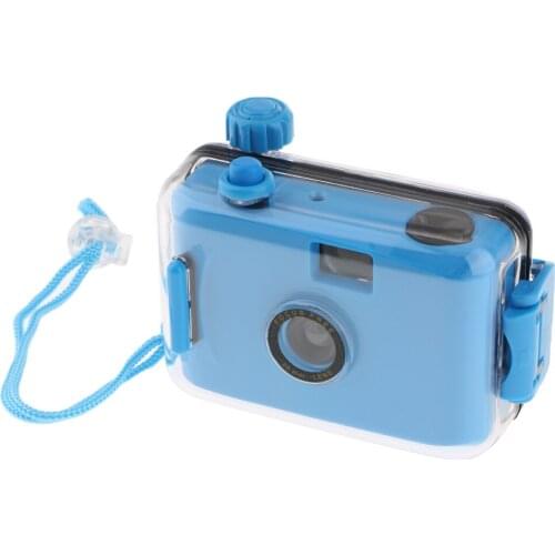 35mm Underwater Film Camera with Housing for Diving, Snorkeling (16