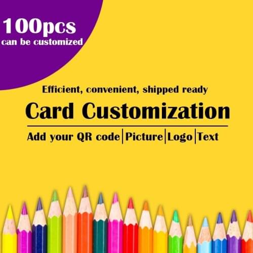 100Pieces Customized Personalized Wedding invitations Sweet Birthday Invites Greeting card Printable QR code