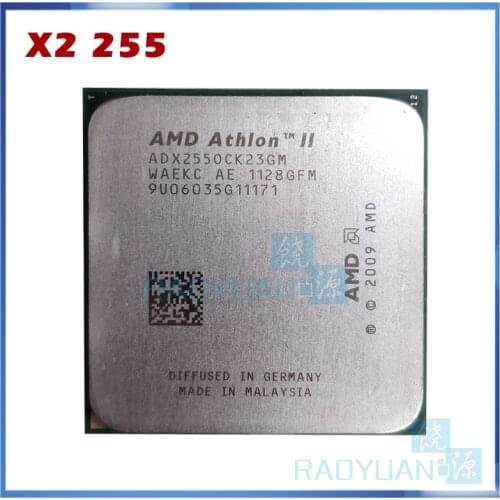 AMD Athlon II X2 255 3.1GHz Dual-Core CPU Processor ADX255OCK23GM ADX255OCK23GQ Socket AM3 938pin