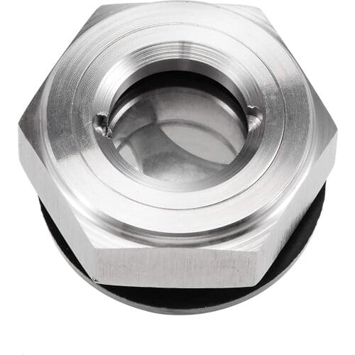 M18x1.5 Thread Stainless Steel 304 Oil Sight Glass,Oil Viewports,Liquid Indicator Window For Air Compressor Gearbox Roots Blower
