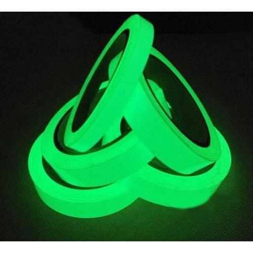 Luminous DIY Tape Fishing Tool Fishing Rod Luminous Adhesive Tape Sticker DIY Fishing Rod Straps Fishing Gear