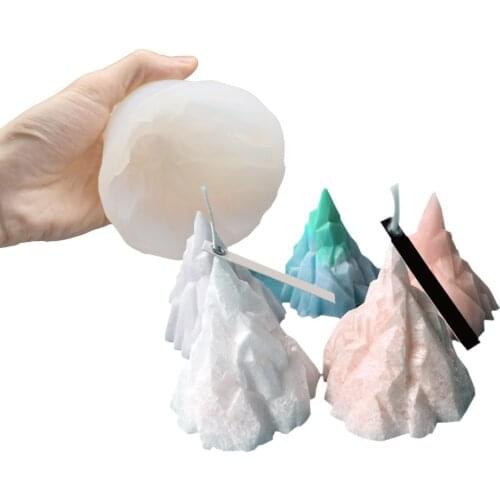 New Iceberg shape silicone mold DIY fondant mousse cake silicone mold soap candle mold B120