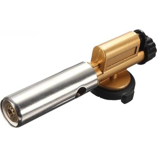 High Quality Portable Outdoor Camping Welding Butane Ignition Gas Switch Burner Flame Lighter Tool