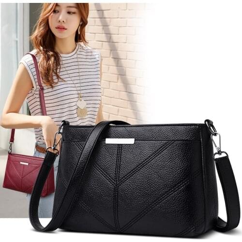 Ladies Small Shoulder Hand Crossbody Bags for Women 2021 Pu Leather Luxury Handbags Designer Messenger Bag